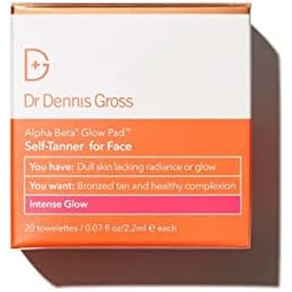 Dr. Dennis Gross Alpha Beta Glow Pad Intense Glow box front view