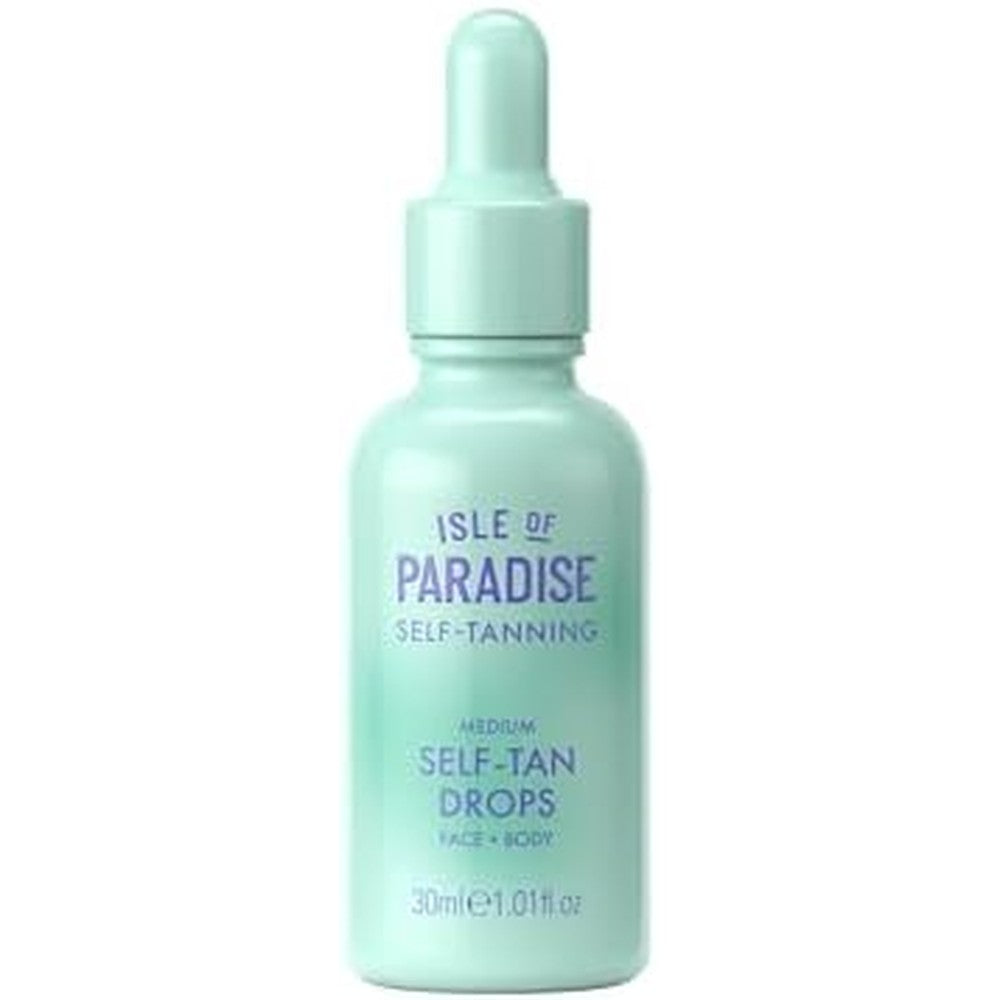 Isle of Paradise Self Tanning Face and Body Drops Medium front packaging