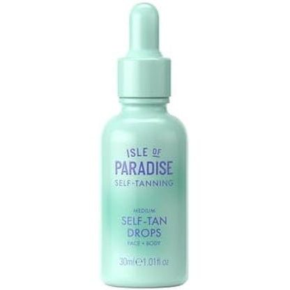 Isle of Paradise Self Tanning Face and Body Drops Medium front packaging
