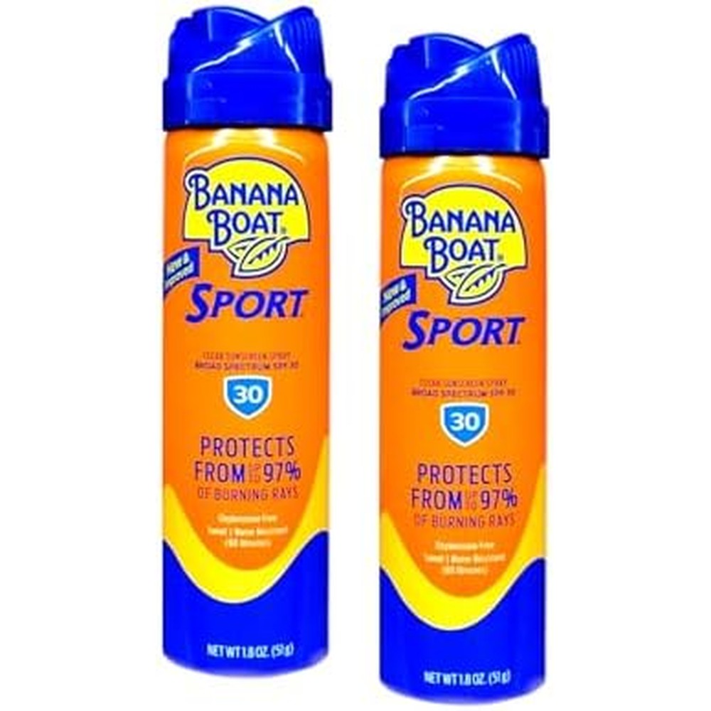 Banana Boat Sport Performance Sunscreen Spray SPF 30 front view