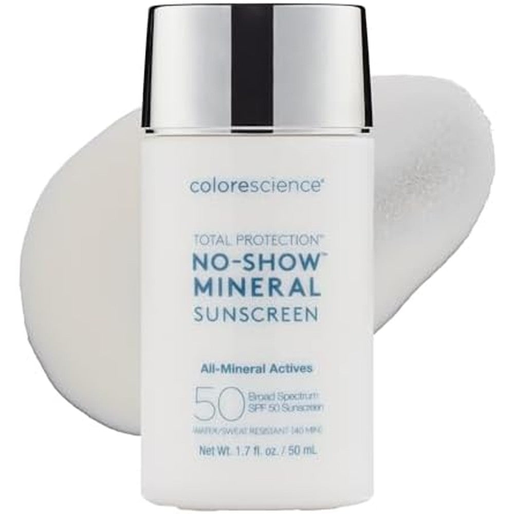Colorescience Total Protection No Show Mineral Sunscreen SPF 50 bottle front view