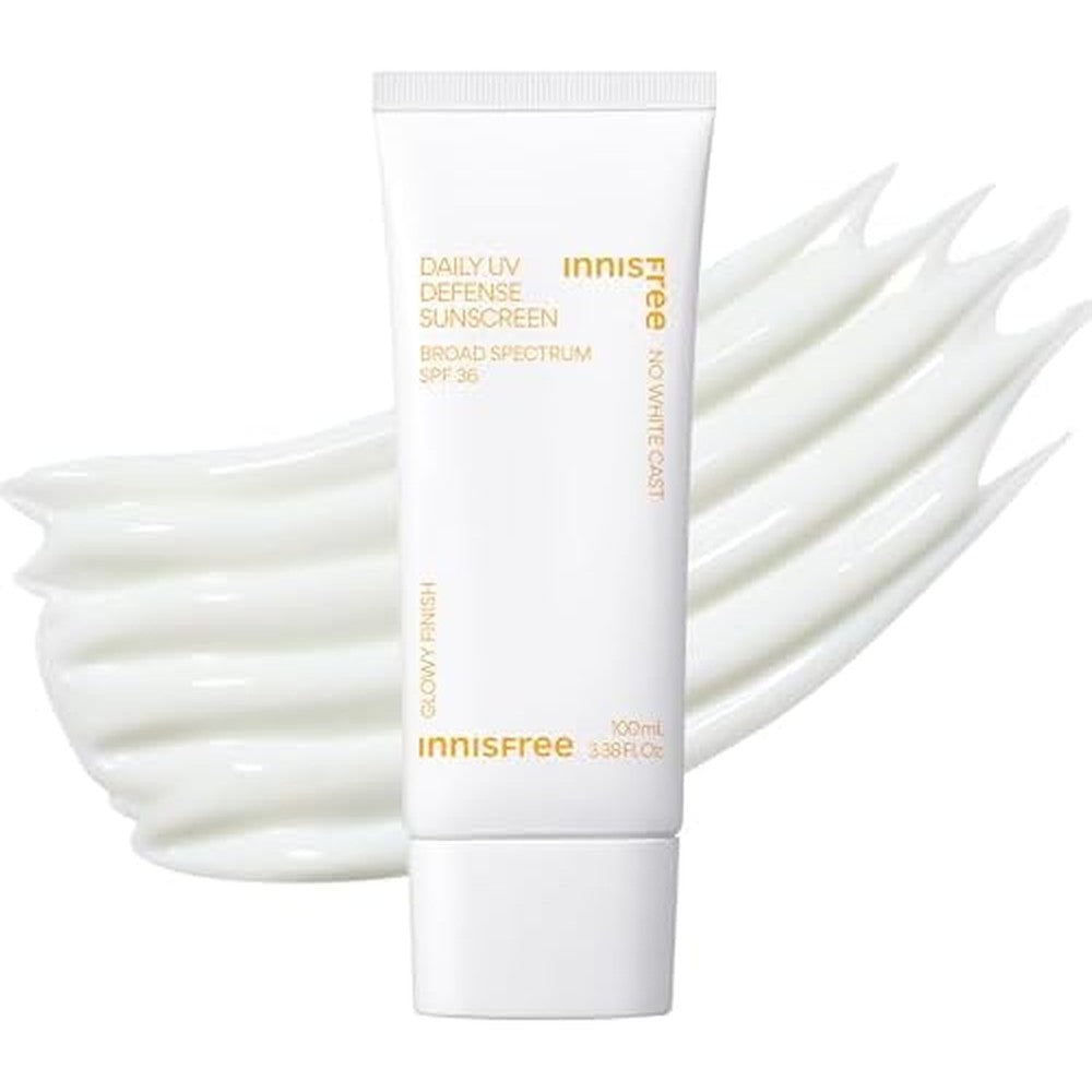 Innisfree Daily UV Defense Sunscreen SPF 36 front view packaging
