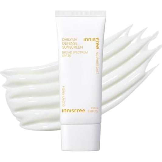 Innisfree Daily UV Defense Sunscreen SPF 36 front view packaging