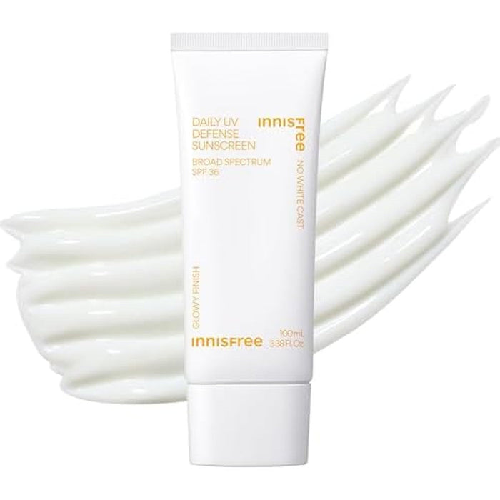 Innisfree Daily UV Defense Sunscreen SPF 36 front view packaging