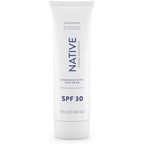 Native mineral sunscreen lotion front view package