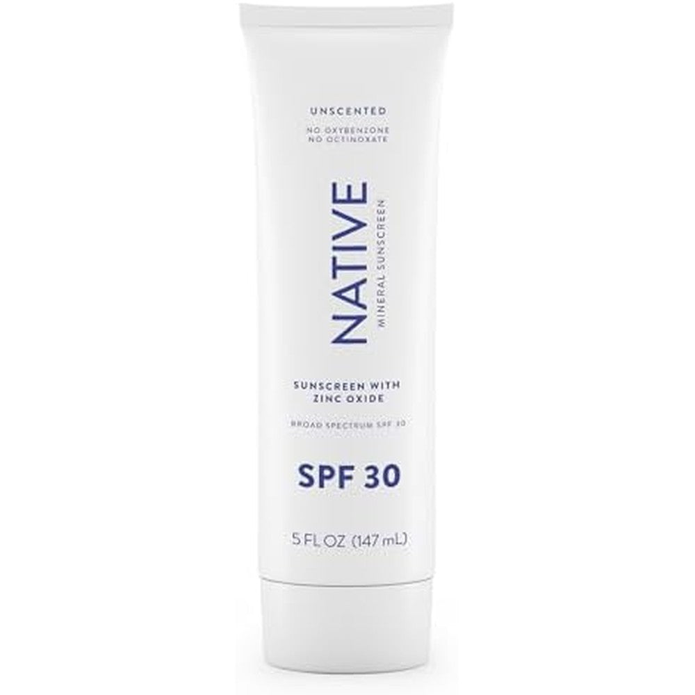Native Sunscreen SPF 30 5 Ounces front view