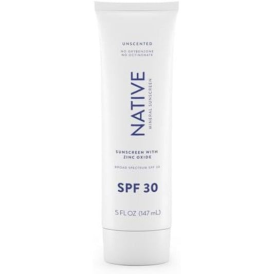 Native Sunscreen SPF 30 5 Ounces front view