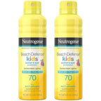 Neutrogena kids sunscreen spray bottle front view packaging