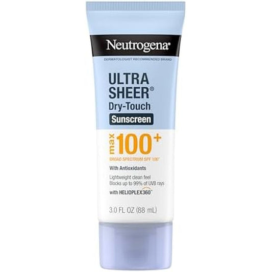 Neutrogena Ultra Sheer Dry Touch SPF 100 Plus Sunscreen front view