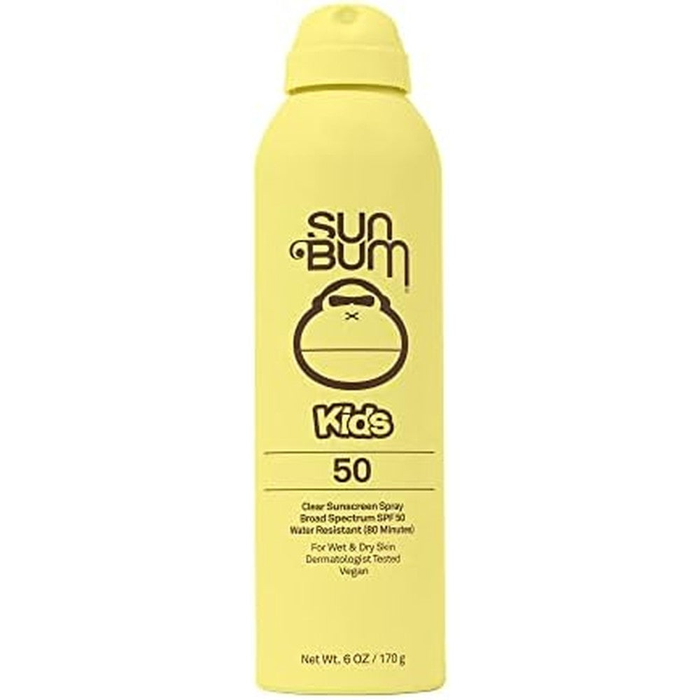 Sun Bum Kids SPF 50 Clear Body Spray front packaging view