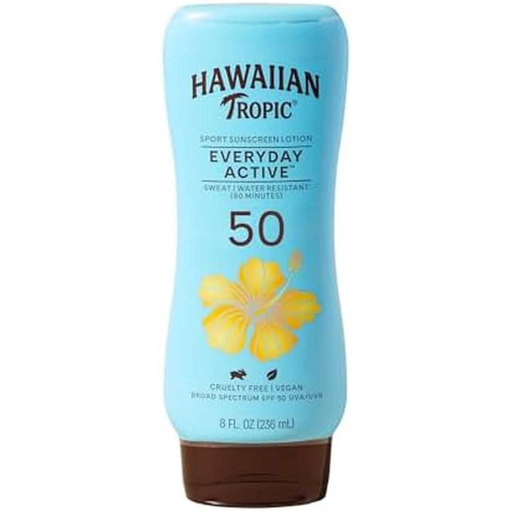 Hawaiian Tropic Everyday Active Sport Sunscreen Lotion front bottle view
