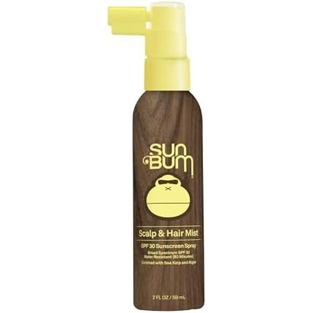 Sun Bum Original SPF 30 Scalp and Hair Mist front view spray bottle