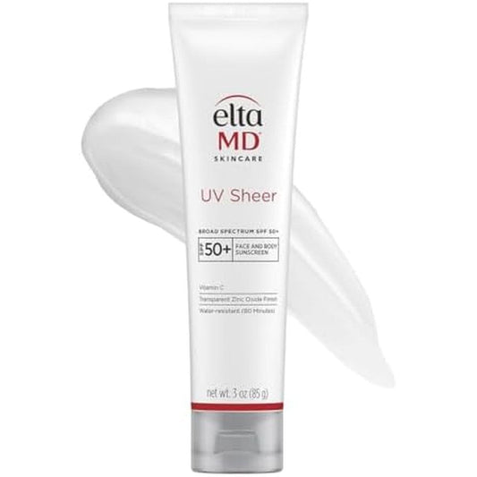 EltaMD UV Sheer Face and Body Sunscreen SPF 50 Plus tube front view