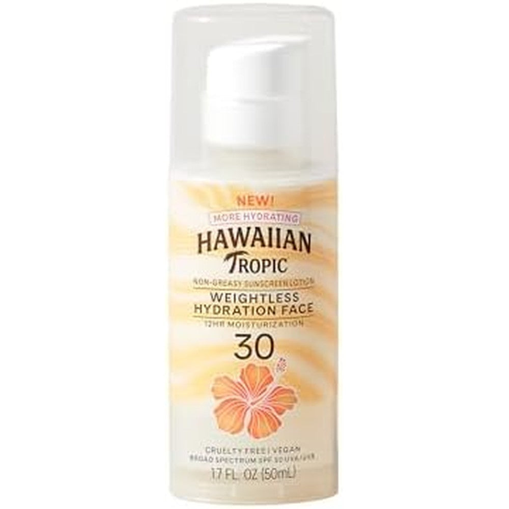 Hawaiian Tropic Silk Hydration Face Lotion front view