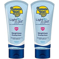 Banana Boat Light As Air Sunscreen Lotion SPF 50 front view bottle packaging