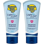 Banana Boat Light As Air Sunscreen Lotion SPF 50 front view bottle packaging