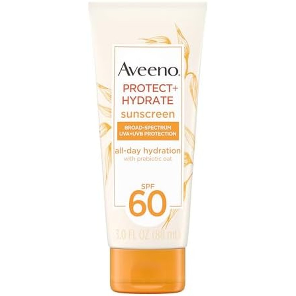 Aveeno Protect And Hydrate Moisturizing Body Sunscreen Lotion front view