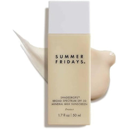 Summer Fridays ShadeDrops Mineral Milk SPF 30 front view