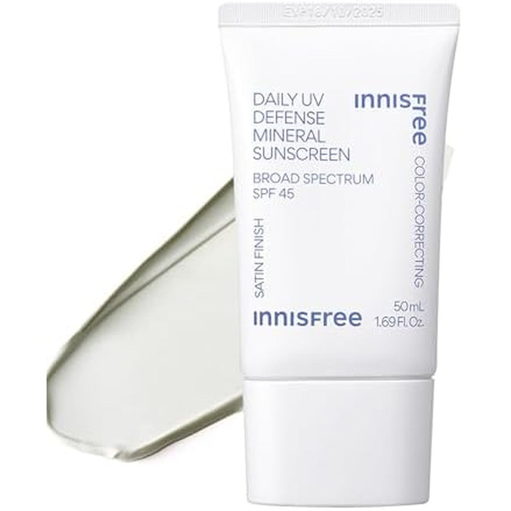 Innisfree Daily Mineral UV Defense front view bottle