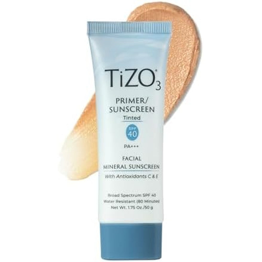 Tizo Tizo3 Facial Mineral Sunscreen and Primer front view