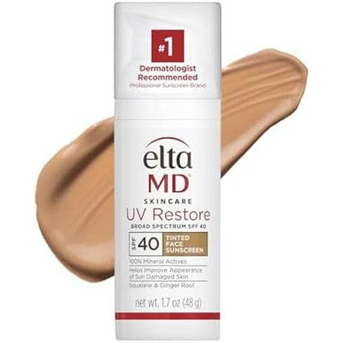 EltaMD UV Restore Face Sunscreen SPF 40 mineral zinc oxide anti-aging 90g