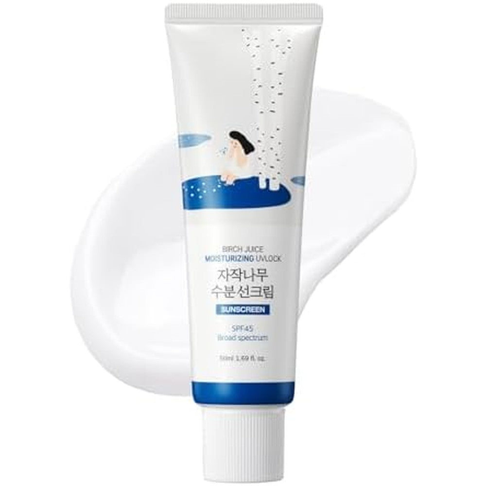 Round Lab Birch Juice Moisturizing UV Lock sunscreen tube front view