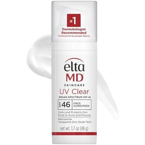 EltaMD UV Clear SPF 46 oil-free mineral face sunscreen with zinc oxide