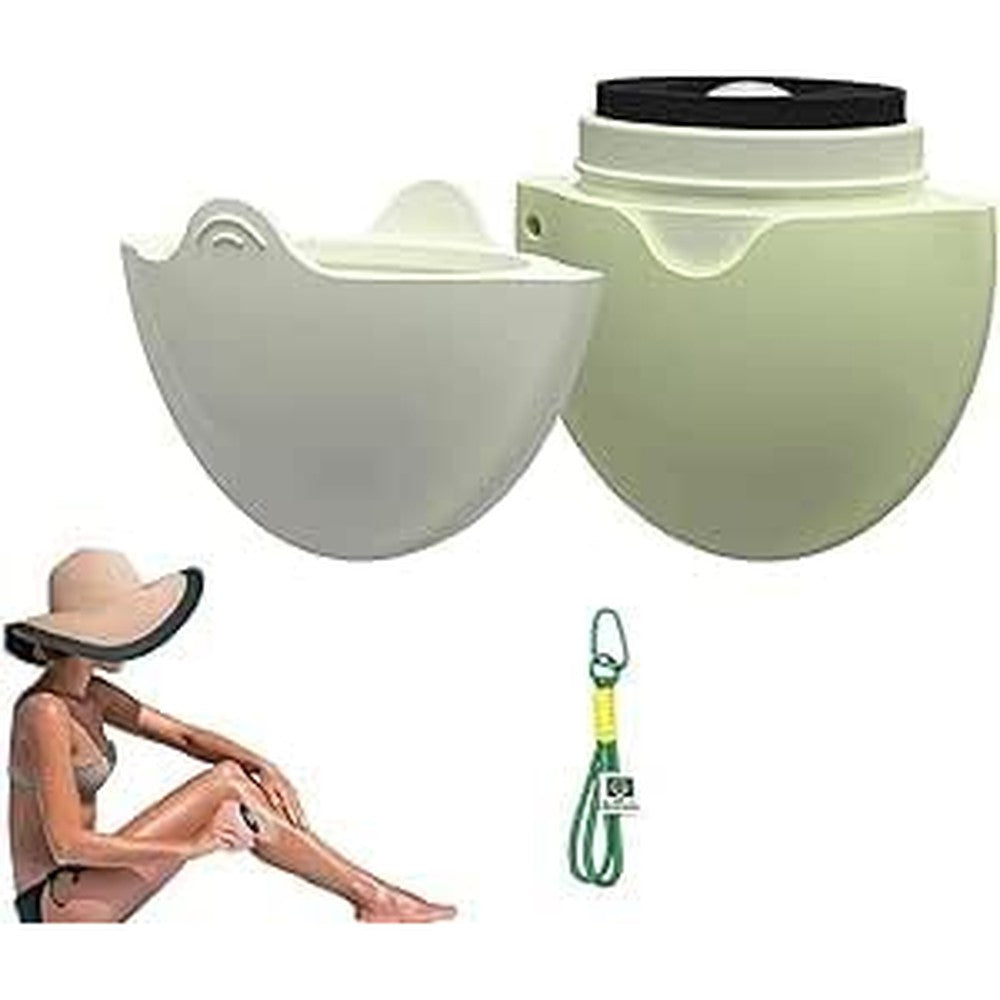 Generic portable sunscreen applicator with roller brush and protective cap