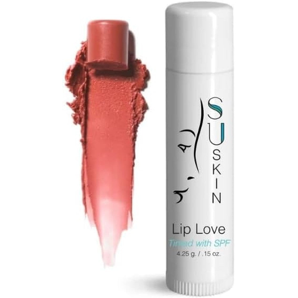 Su-Skin Tinted Mineral SPF Lip Balm front view packaging