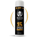 Warrior unscented lip balm front view packaging