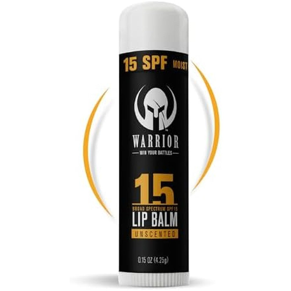 Warrior SPF 15 Lip Balm front view packaging