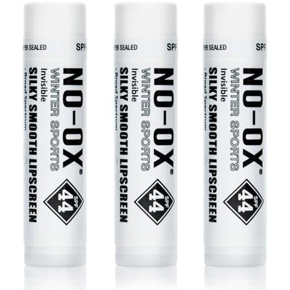 No-Ox Sunscreen Lip Balm SPF 44 3 Pack front view