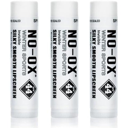 No-Ox Sunscreen Lip Balm SPF 44 3 Pack front view