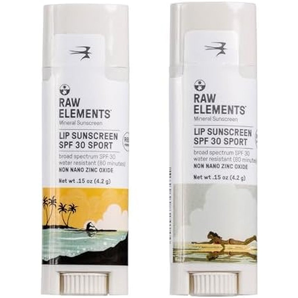 Raw Elements Mike Field Lip Sunscreen SPF 30 stick front view