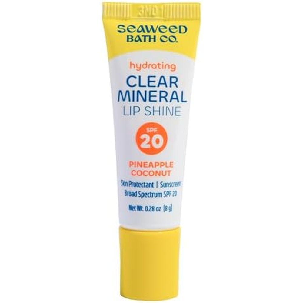 The Seaweed Bath Co. Hydrating Clear Mineral Lip Shine front view