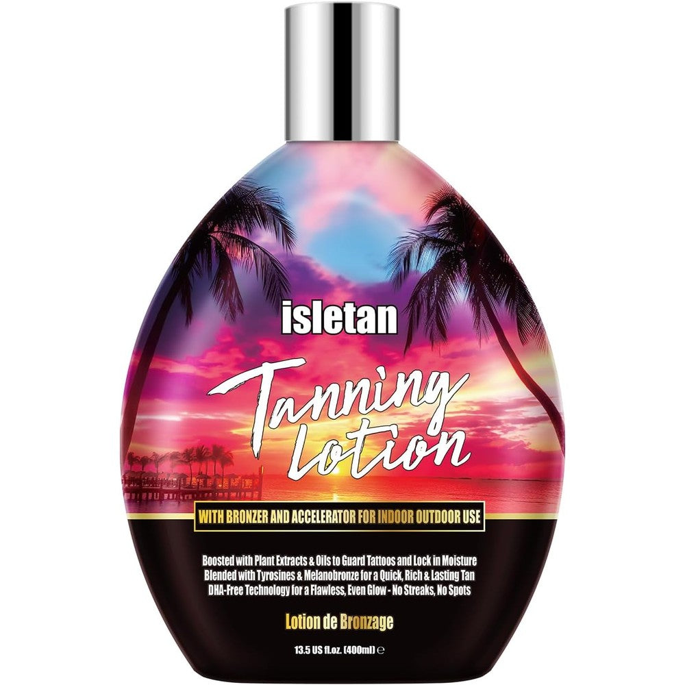 Isletan Vanilla Bronzing Tanning Lotion front view