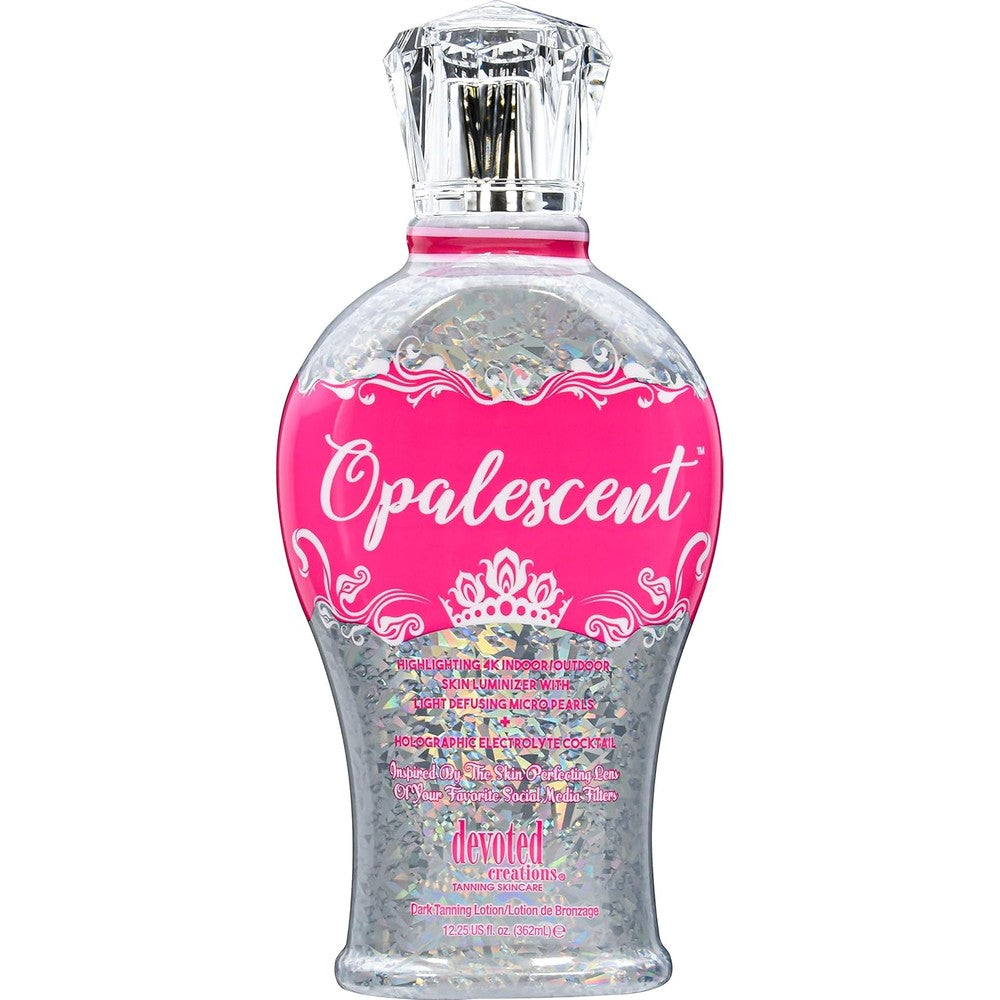 Devoted Creations Opalescent Tanning Lotion front view bottle