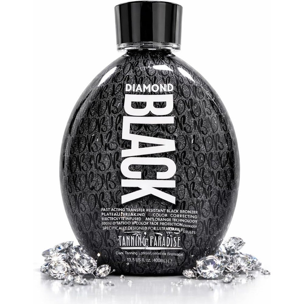 Tanning Paradise Diamond Black Tanning Lotion front view
