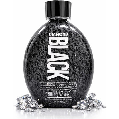 Tanning Paradise Diamond Black Tanning Lotion front view