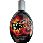 Millennium Tanning Insanely Black 60x Mega Tingle Lotion front view bottle packaging