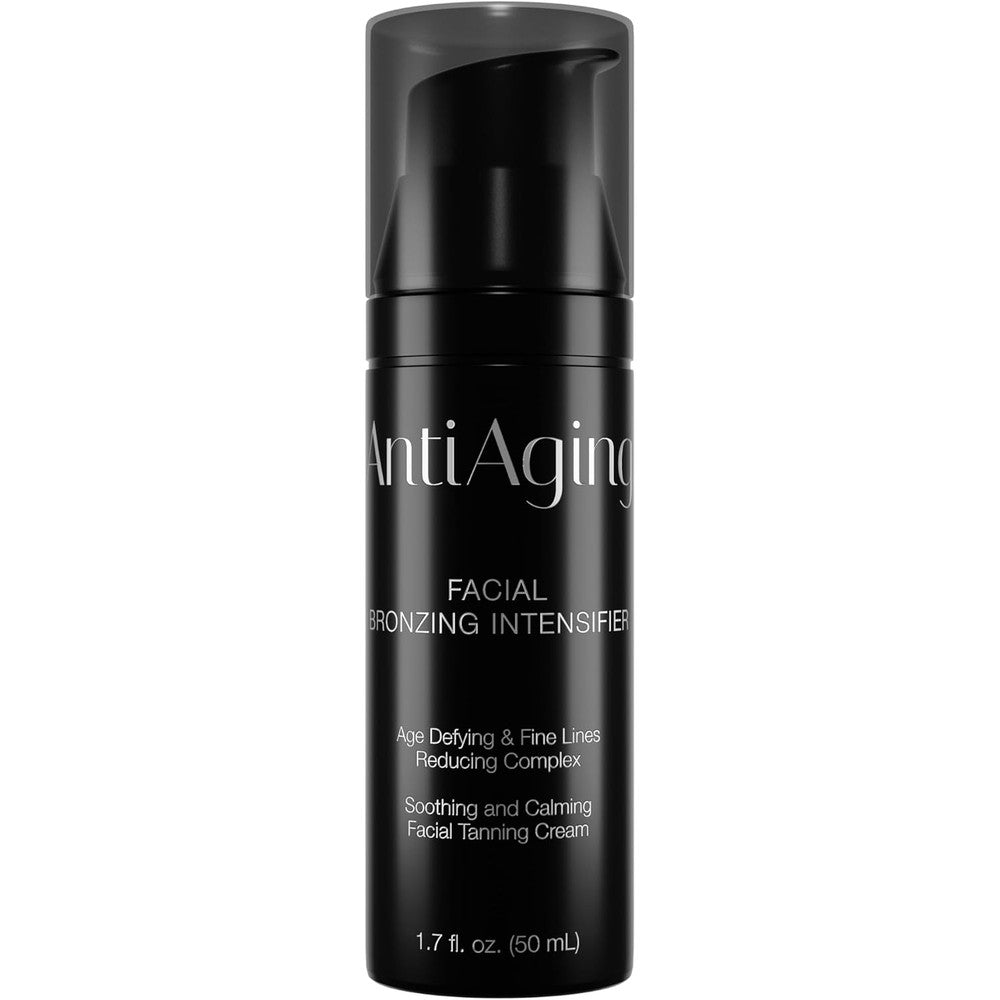 Onyx Anti-Aging Face Tanning Lotion bottle front view
