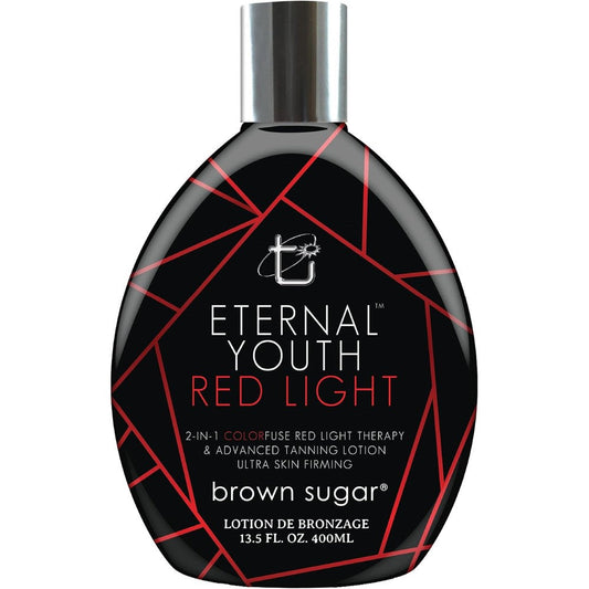 Brown Sugar Eternal Youth tanning lotion bottle front view