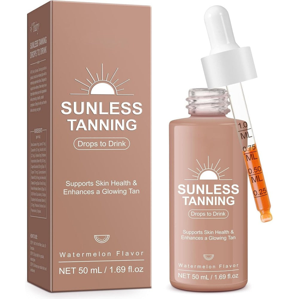 Renhe Ingenuity sunless tanning drops front view packaging