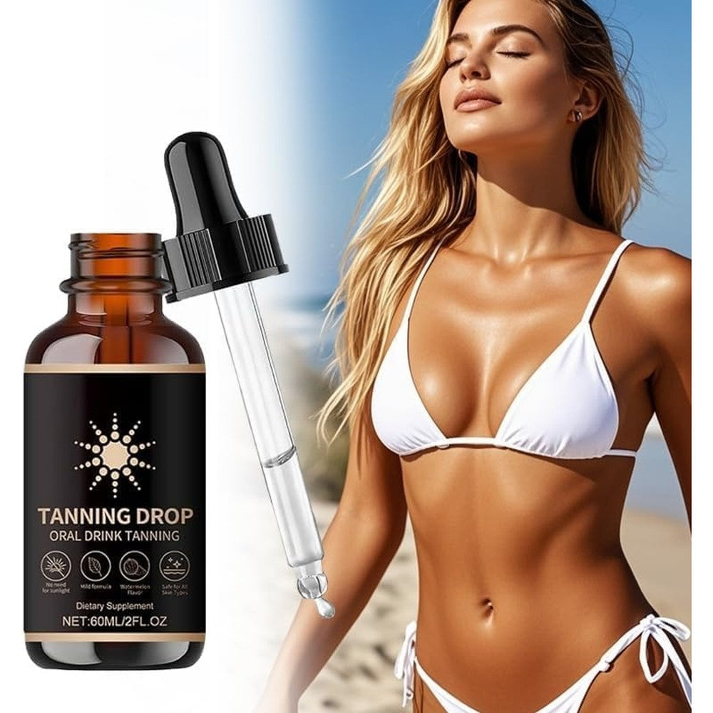 Dasiuip sunless tanning drops 2 fluid ounces front view
