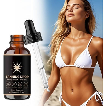 Dasiuip sunless tanning drops 2 fluid ounces front view