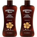 Hawaiian Tropic dark tanning oil front view bottle packaging