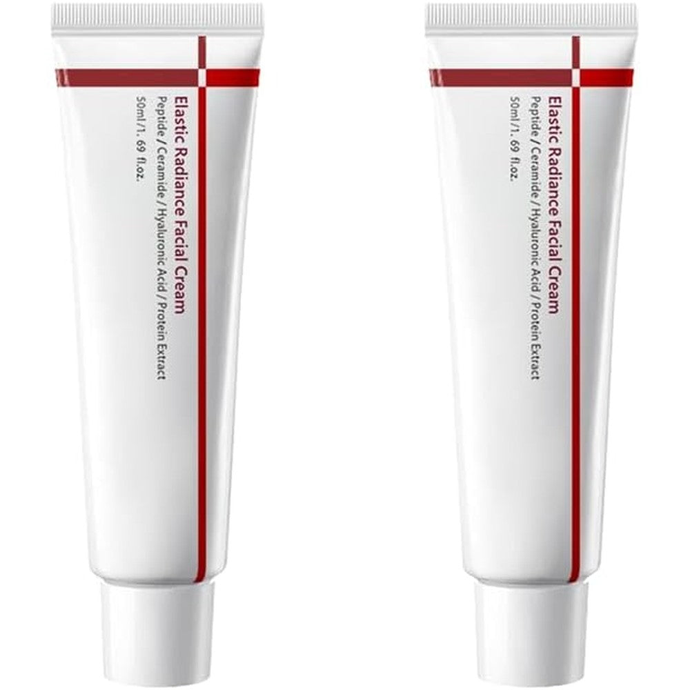 OUSHANG Facial Contour Repairing Cream front view showing the twin pack skincare set.