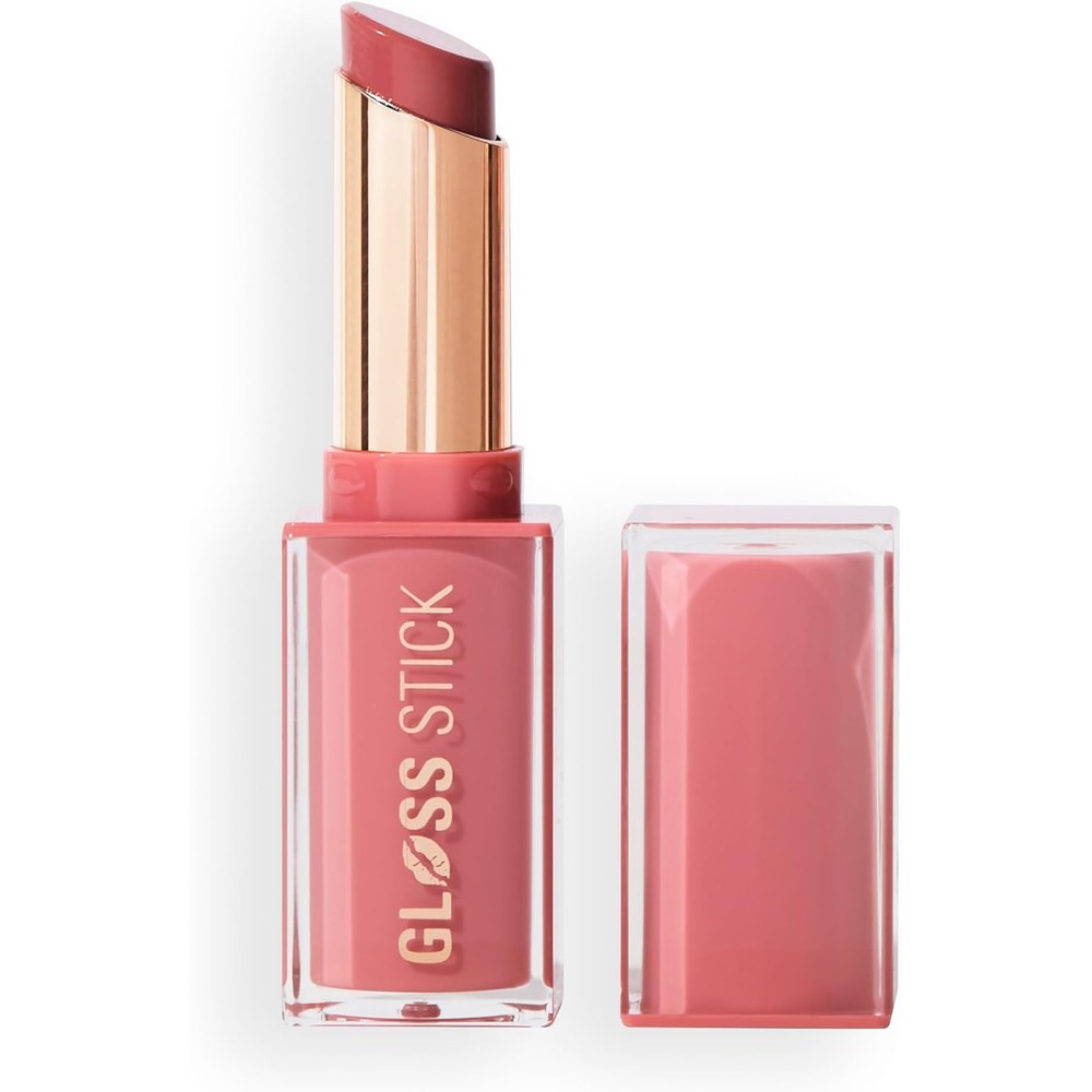 Revolution Beauty London pout lip gloss stick in sweet rose shade