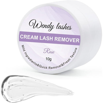 Wendy Lashes cream lash glue remover 10g jar front view