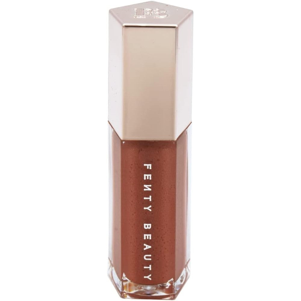 Fenty Beauty gloss bomb universal lip luminizer in fenty glow rose nude